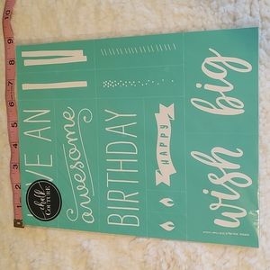 Chalk Couture Wish Big Transfer